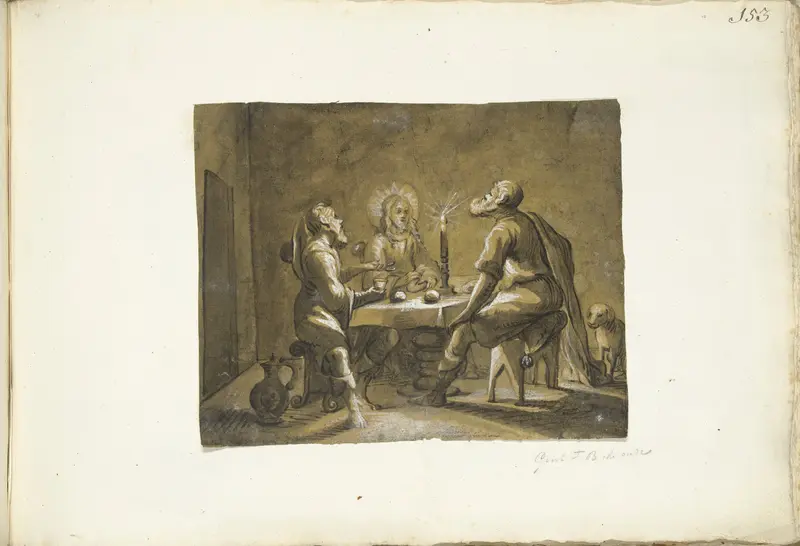 Maaltijd in Emmaüs Wall Art by Unknown - High-Resolution Digital Print