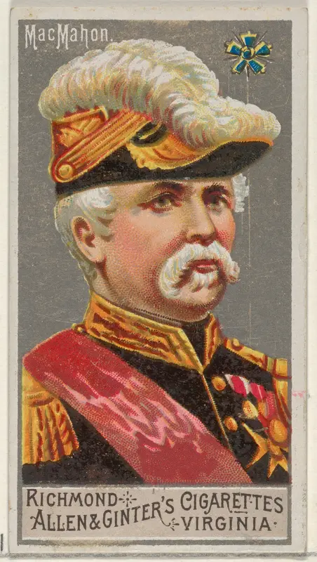 MacMahon, from the Great Generals series (N15) for Allen & Ginter Cigarettes Brands Wall Art by Allen & Ginter - High-Resolution Digital Print
