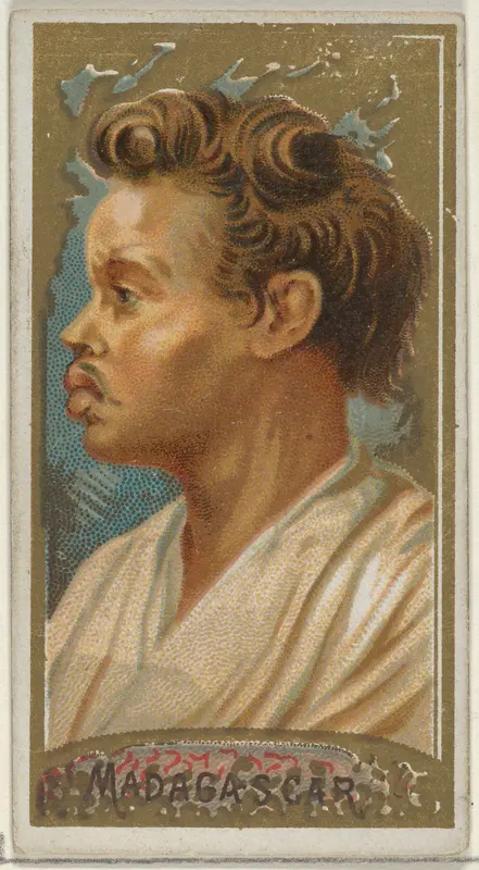 Madagascar, from the Types of All Nations series (N24) for Allen & Ginter Cigarettes Wall Art by Allen & Ginter - High-Resolution Digital Print