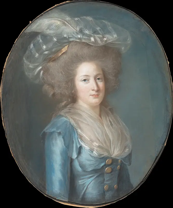 Madame Elisabeth de France (1764–1794) Wall Art by Adélaïde Labille-Guiard - High-Resolution Digital Print
