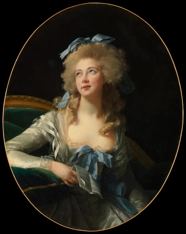 Madame Grand (Noël Catherine Vorlée, 1761–1835) Wall Art by Elisabeth Louise Vigée Le Brun - High-Resolution Digital Print