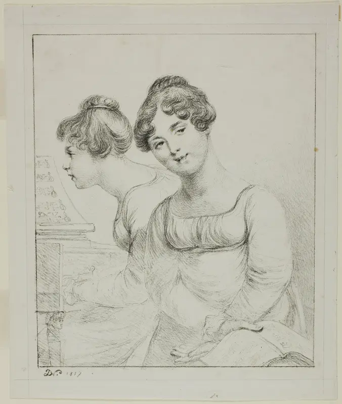 Madame Lavallée and Madame de Valory