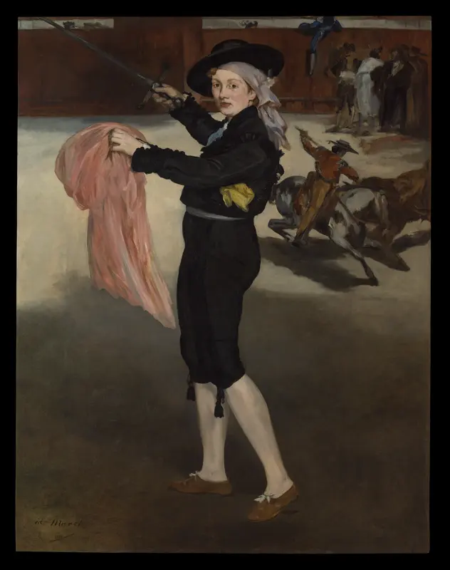 Mademoiselle V. . . in the Costume of an Espada Wall Art by Edouard Manet - High-Resolution Digital Print