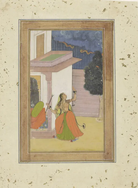 Madhu Madhavi ragini Wall Art by anonymous - High-Resolution Digital Print