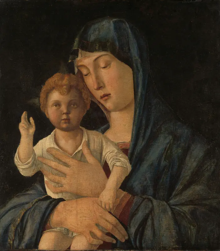 Madonna and Child Wall Art by Unknown - High-Resolution Digital Print