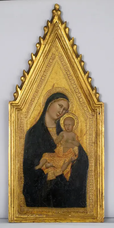 Madonna and Child Wall Art by Lippo Memmi (Filippo di Memmo) - High-Resolution Digital Print