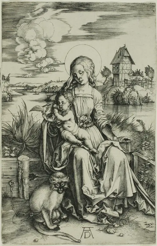 Madonna with the Monkey