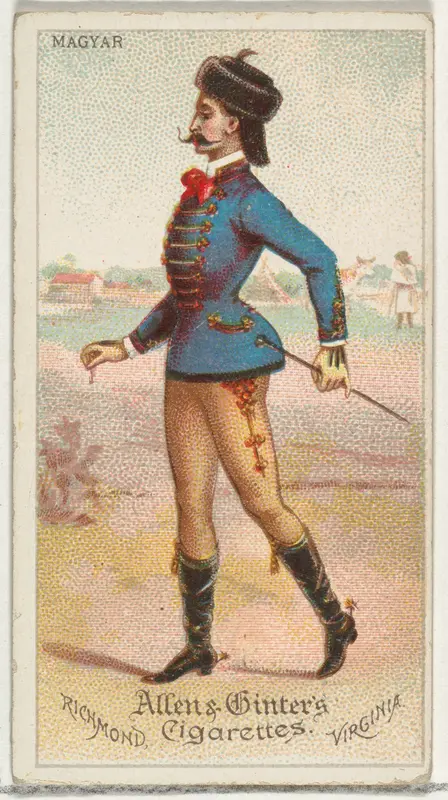 Magyar, from World's Dudes series (N31) for Allen & Ginter Cigarettes Wall Art by Allen & Ginter - High-Resolution Digital Print