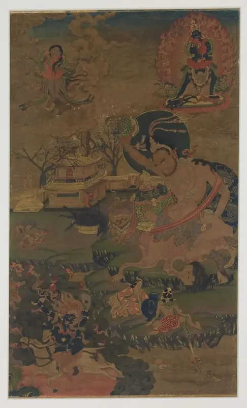 Mahasiddha Damarupa Wall Art by Unknown - High-Resolution Digital Print