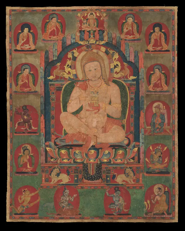 Mahasiddha Jnanatapa Wall Art by Unknown - High-Resolution Digital Print