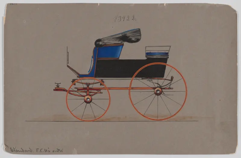 Mail Phaeton # 3922 Wall Art by Brewster & Co. - High-Resolution Digital Print