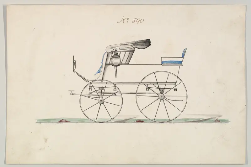Mail Phaeton #590 Wall Art by Brewster & Co. - High-Resolution Digital Print