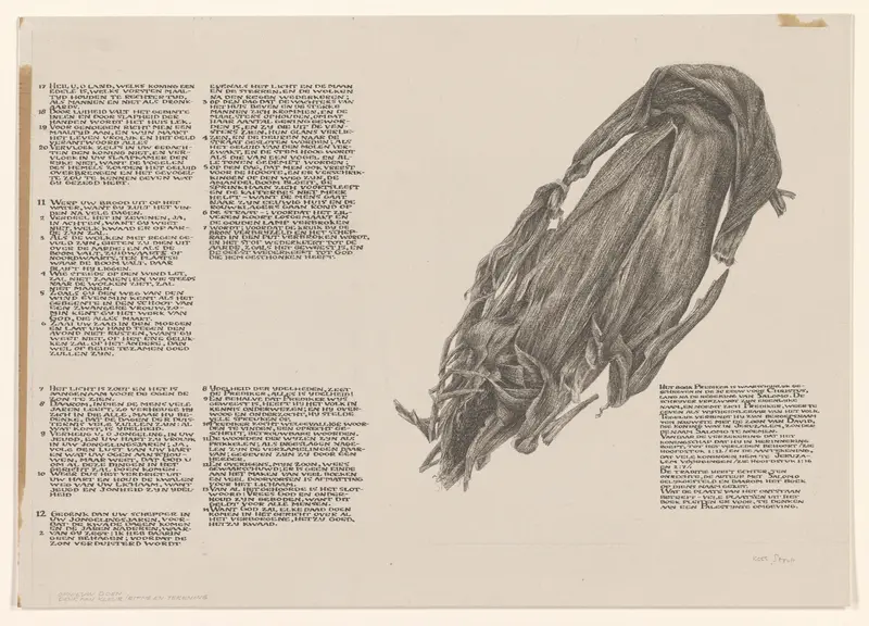 Maïskolf en bijbelfragment Wall Art by Unknown - High-Resolution Digital Print