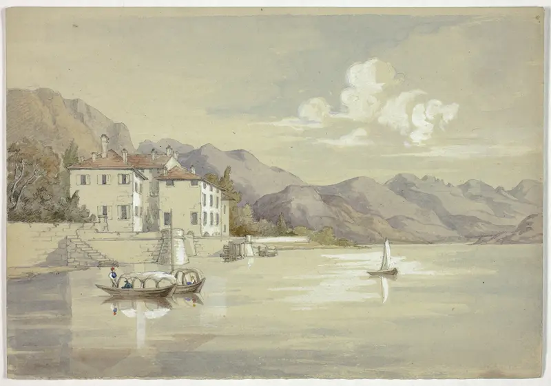 Majolica, Lake Como Wall Art by Elizabeth Murray - High-Resolution Digital Print