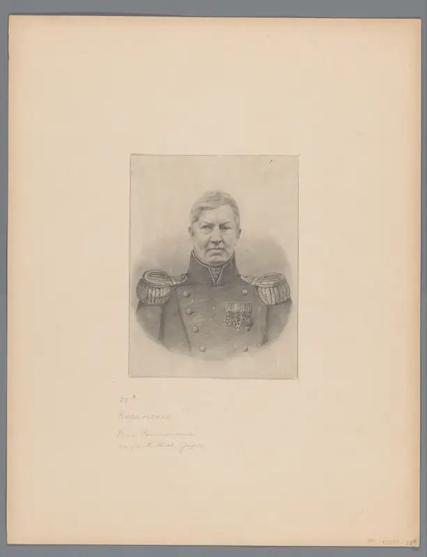 Majoor Commandeur Rookmaker van de Noord Hollandse Jagers Wall Art by Unknown - High-Resolution Digital Print