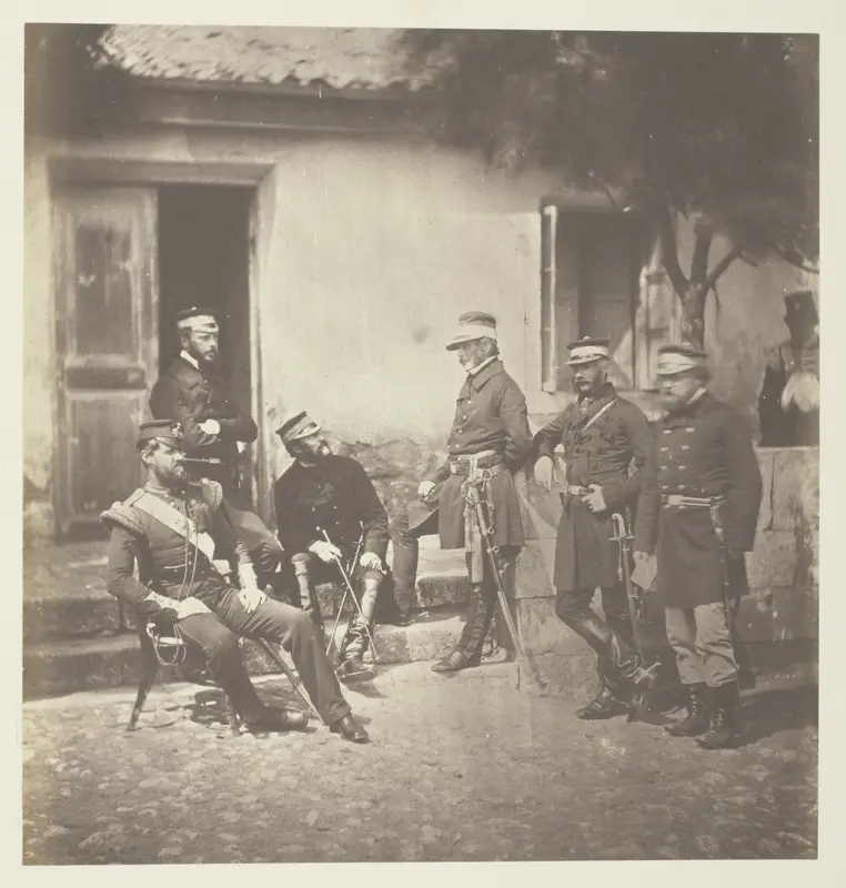 Major General Estcourt and Staff
