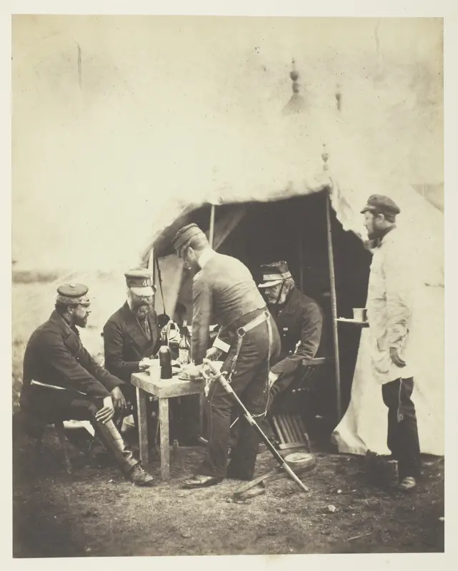 Major General Garrett and Officers of the 46th