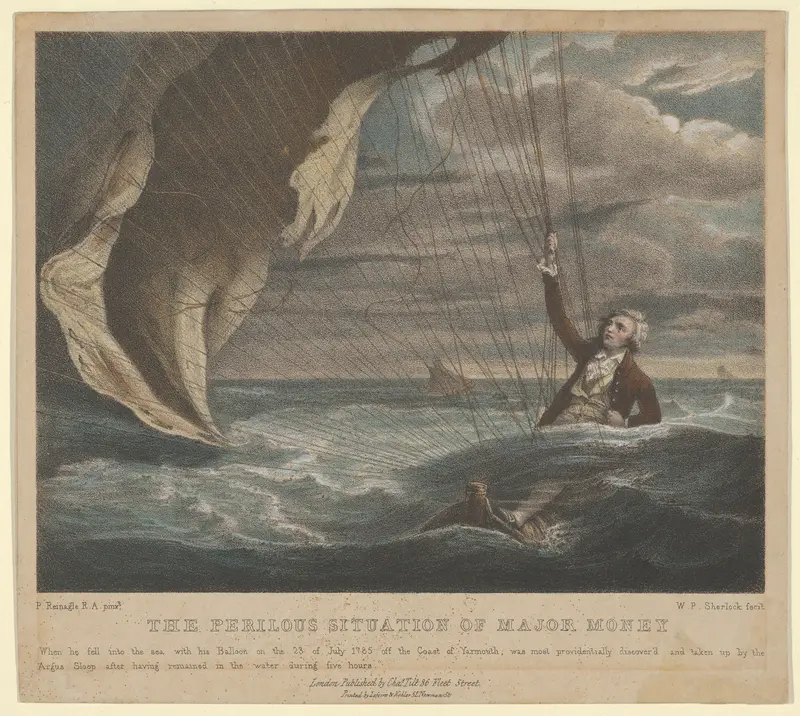 Major Money Adrift in the North Sea Wall Art by William P. Sherlock - High-Resolution Digital Print