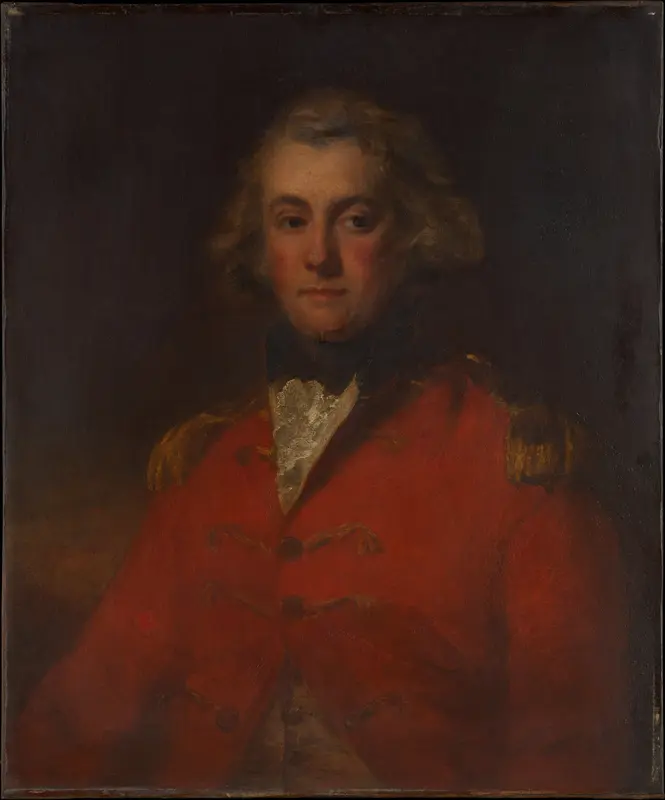 Major Thomas Pechell (1753–1826) Wall Art by John Hoppner - High-Resolution Digital Print