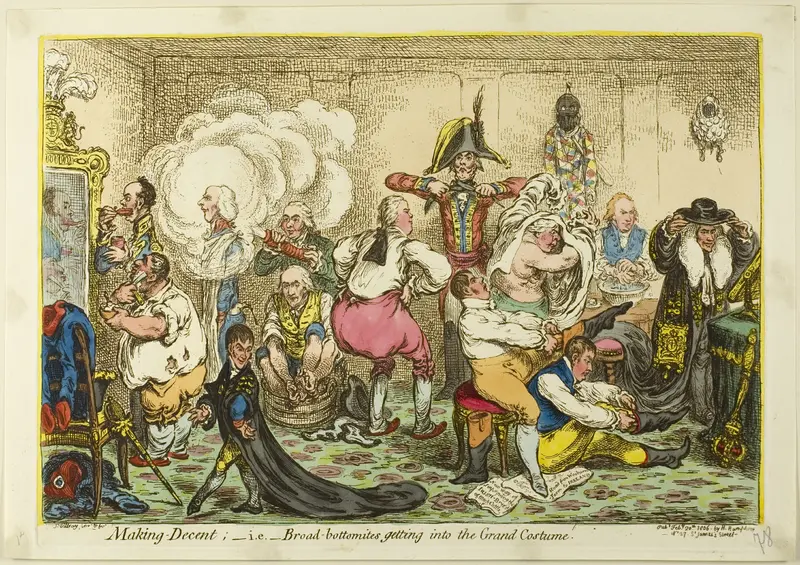 Making Decent; i.e. Broad-Bottomites Getting into the Grand Costume