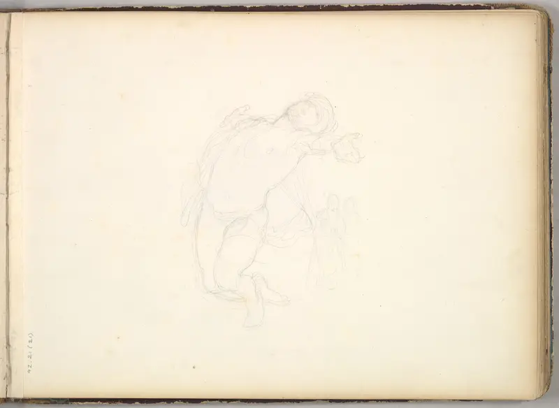 Male Figure Study Wall Art by Frederic, Lord Leighton - High-Resolution Digital Print