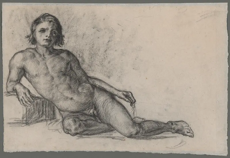 Male Nude Wall Art by Paul Cezanne - High-Resolution Digital Print