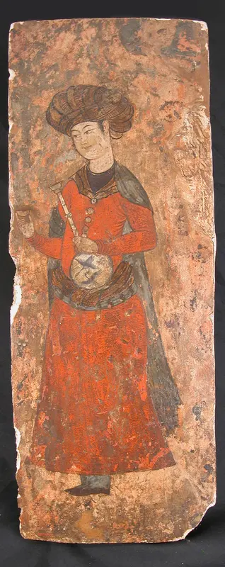 Man Holding a Bottle and a Cup Wall Art by Unknown - High-Resolution Digital Print