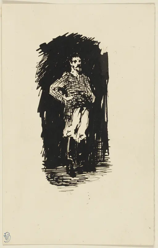 Man in Plaid Shirt