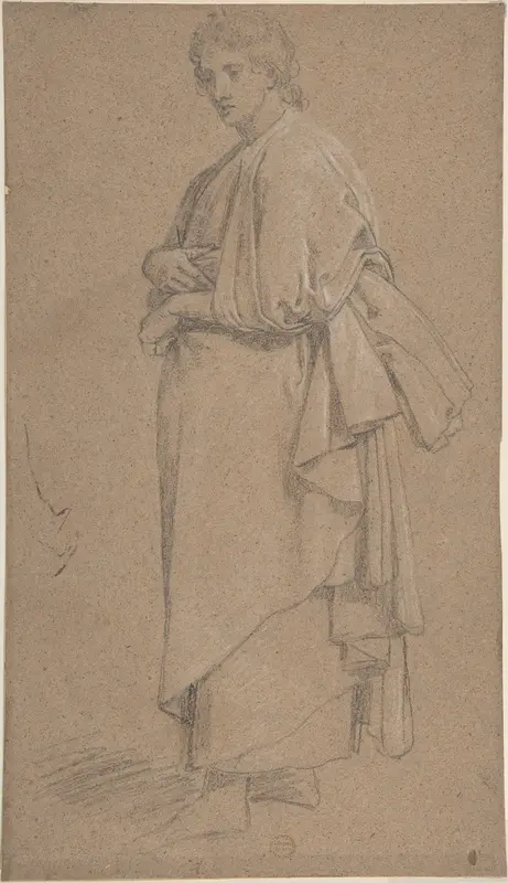 Man in Roman Toga Wall Art by Anonymous, French, 18th century - High-Resolution Digital Print