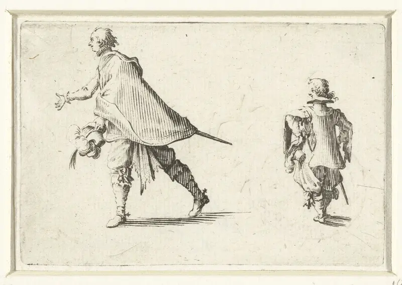 Man met page Wall Art by Jacques Callot - High-Resolution Digital Print