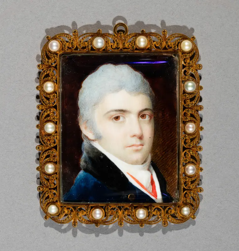 Man of the Hunter Family Wall Art by Edward Greene Malbone - High-Resolution Digital Print