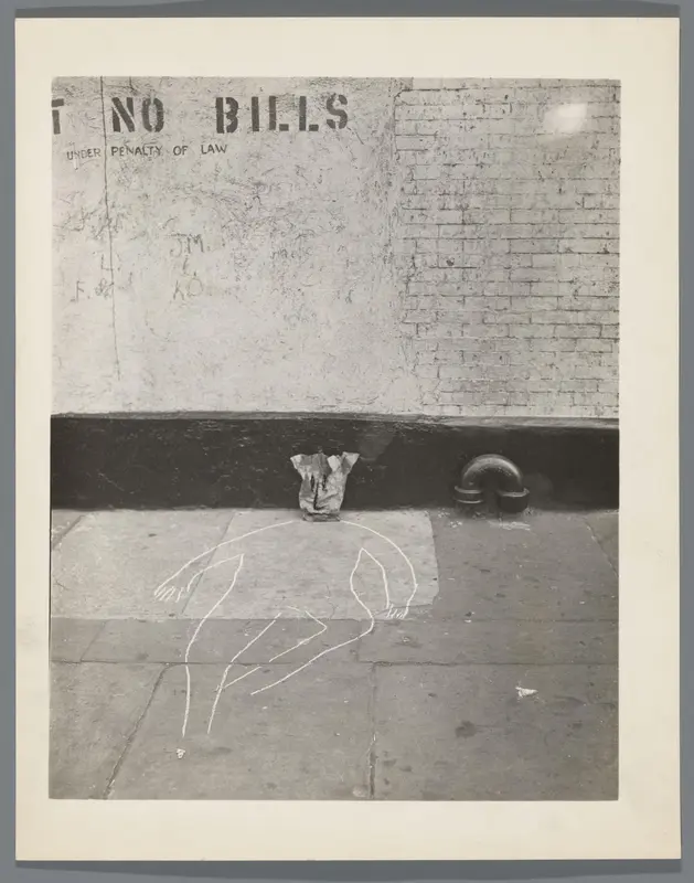 Man op straat Wall Art by Saul Steinberg - High-Resolution Digital Print