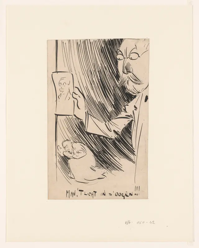 Man 't licht in d'oogen!!! Wall Art by Unknown - High-Resolution Digital Print