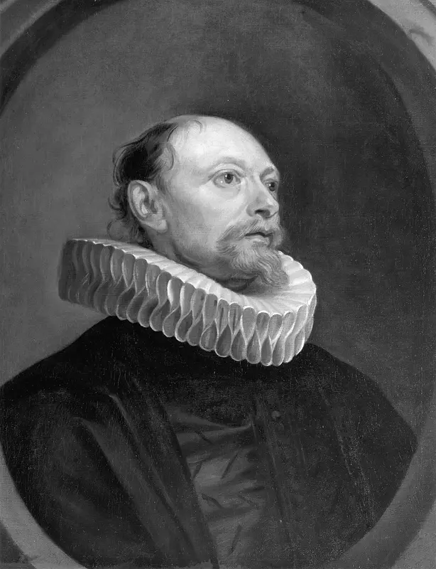 Man with a Ruff Wall Art by Follower of Anthony van Dyck - High-Resolution Digital Print
