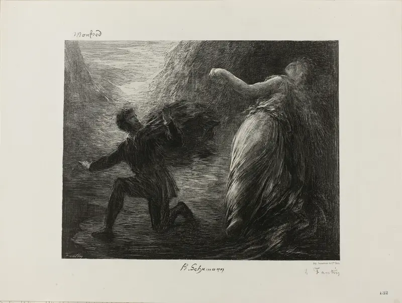 Manfred and Astarte, from Robert Schumann's Overture to "Manfred (1848-49)"