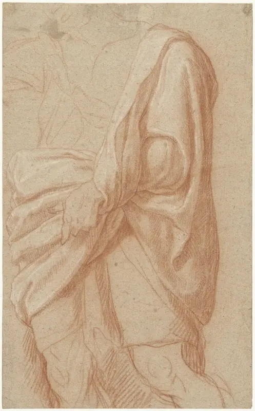 Mannelijke figuur in toga Wall Art by Eustache Lesueur - High-Resolution Digital Print