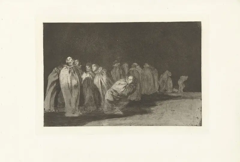Mannen in zakken Wall Art by Francisco de Goya - High-Resolution Digital Print