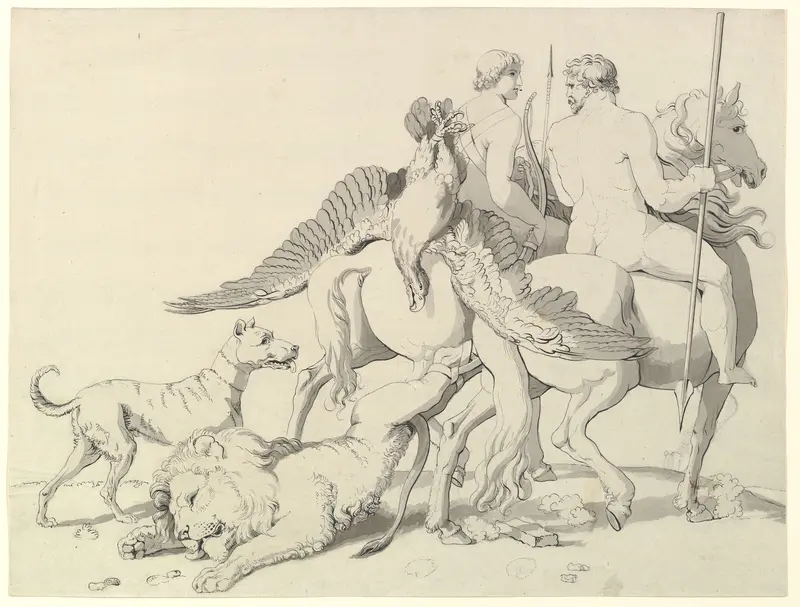 Man's Fortitude Wall Art by Johann Heinrich Wilhelm Tischbein - High-Resolution Digital Print