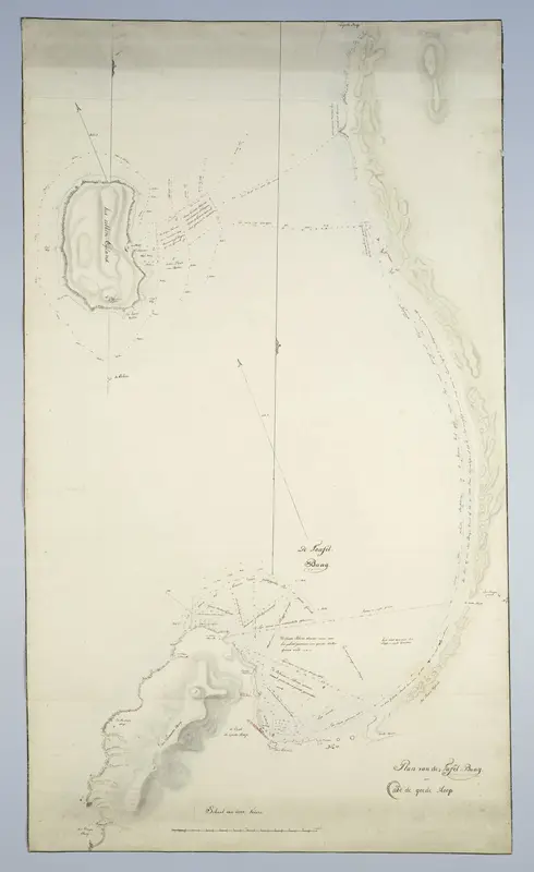 Map of Table Bay and Robben Island Wall Art by Unknown - High-Resolution Digital Print