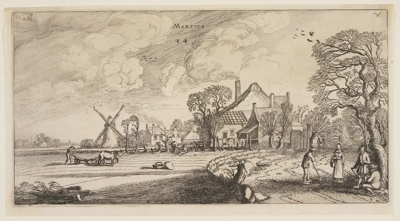 March, from The Twelve Months of the Year