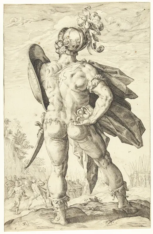 Marcus Valerius Corvus Wall Art by Lucas van Haelwech - High-Resolution Digital Print