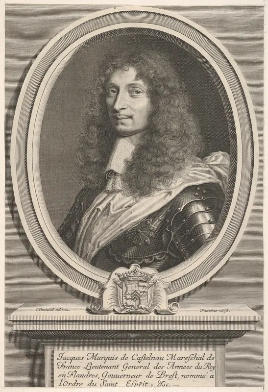 Maréchal de Castelnau Wall Art by Robert Nanteuil - High-Resolution Digital Print