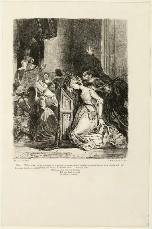 Marguerite at the Church, from Faust