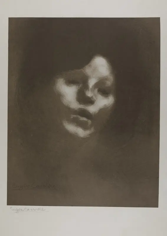 Marguerite Carrière Wall Art by Eugène Carrière - High-Resolution Digital Print