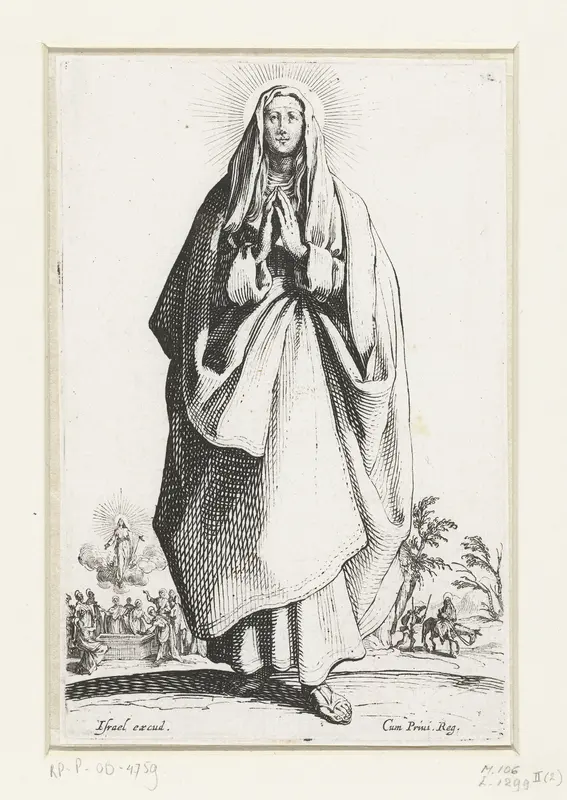 Maria Wall Art by Jacques Callot - High-Resolution Digital Print
