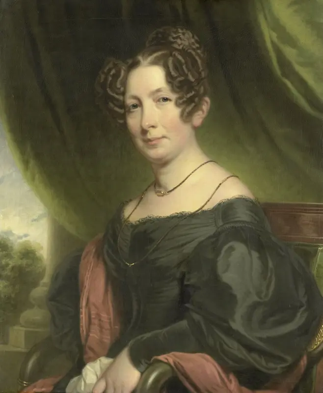 Maria Antoinette Charlotte Sanderson (1782-1859), Wife of Johan Fraser Wall Art by Charles Howard Hodges - High-Resolution Digital Print
