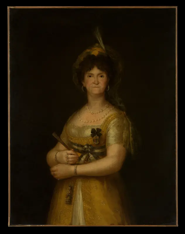 María Luisa of Parma (1751–1819), Queen of Spain Wall Art by Goya - High-Resolution Digital Print