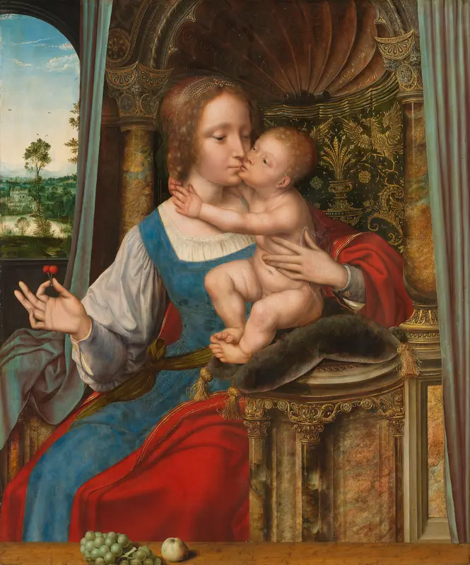 Maria met kind Wall Art by Unknown - High-Resolution Digital Print
