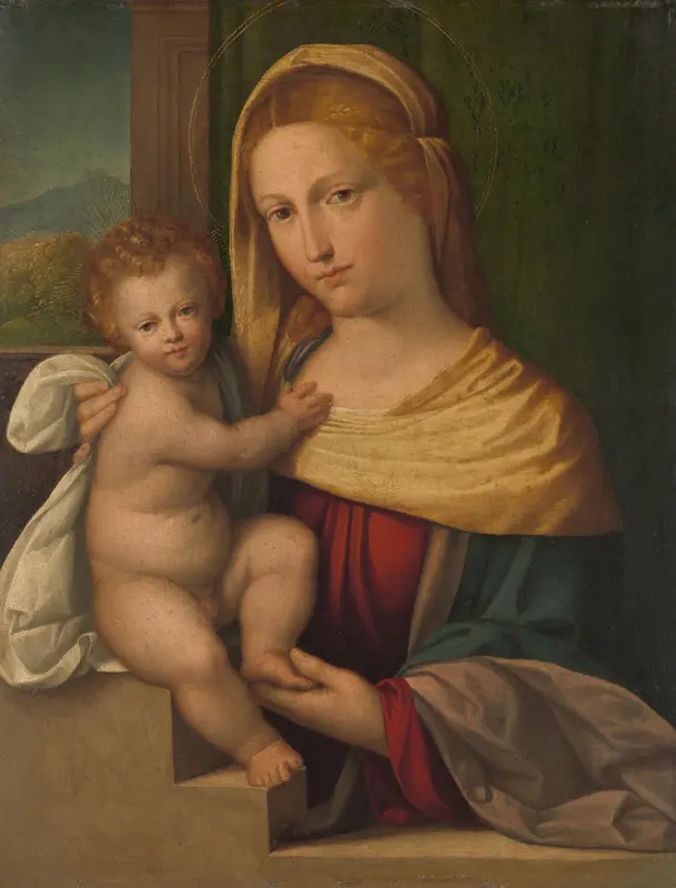 Maria met kind Wall Art by Garofalo - High-Resolution Digital Print