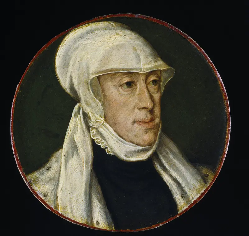 Maria of Hungary, Regent of the Netherlands Wall Art by anonymous - High-Resolution Digital Print